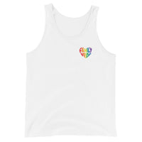Family Pride Heart Tank (Double-Sided Print)