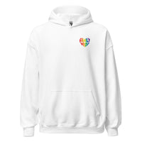 Family Pride Heart Hoodie (Double-Sided Print)