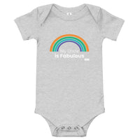 My Uncle is Fabulous Baby Onesie