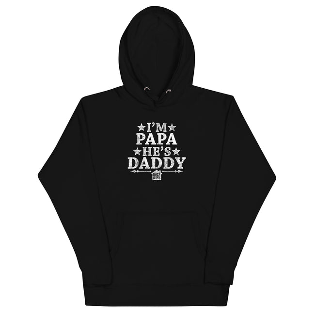 I'm Papa He's Daddy (Stars) Hoodie