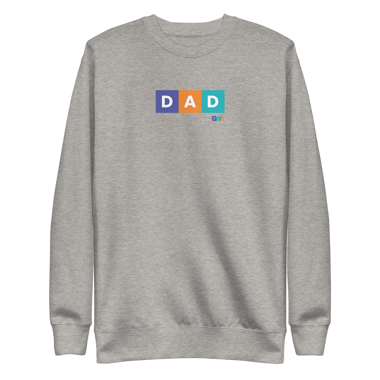 DAD Color Block Crewneck Sweatshirt