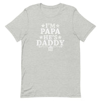 I'm Papa He's Daddy (Stars) T-Shirt
