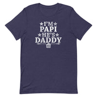 I'm Papi He's Daddy (Stars) T-Shirt