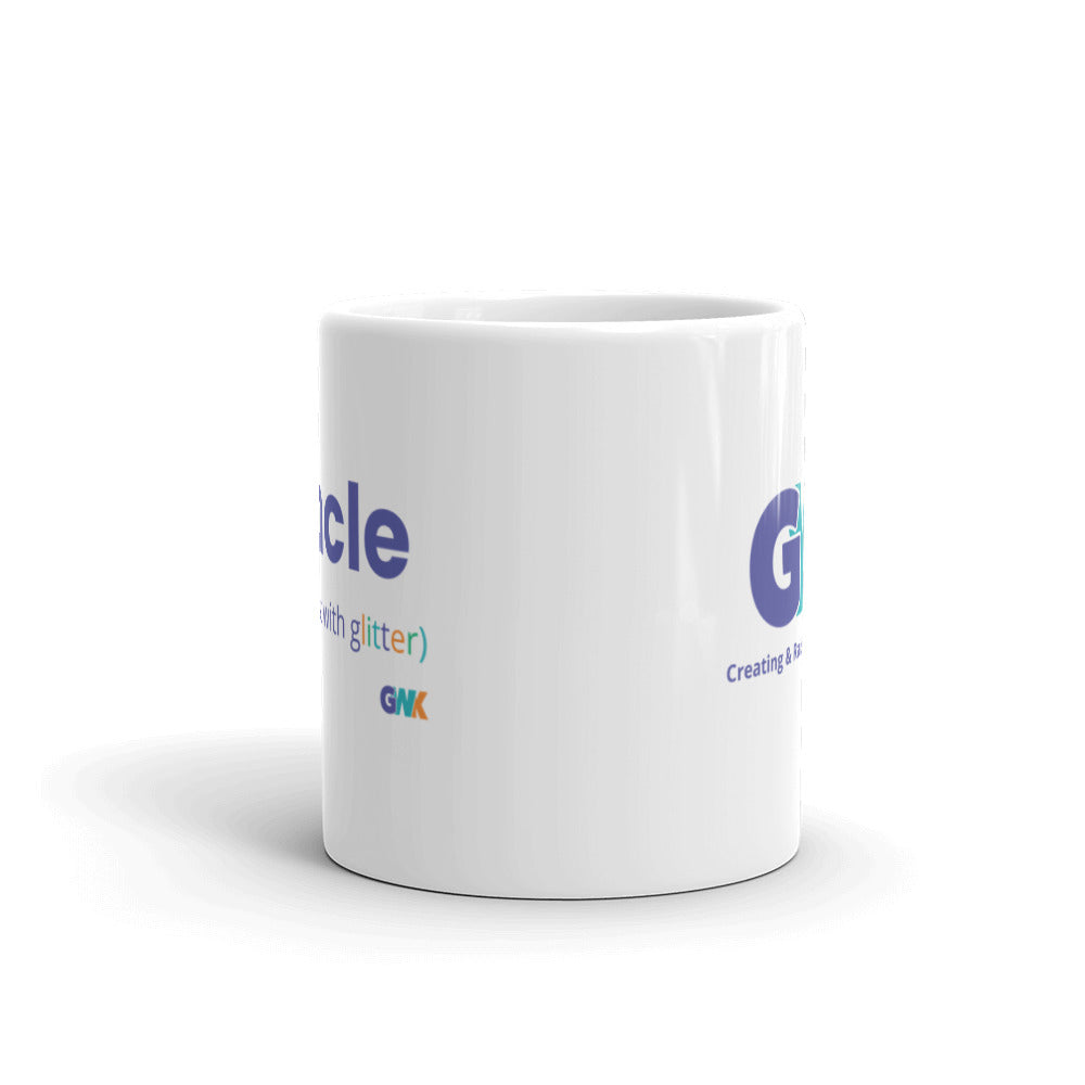 Guncle: Uncle-ish (just with glitter) Mug