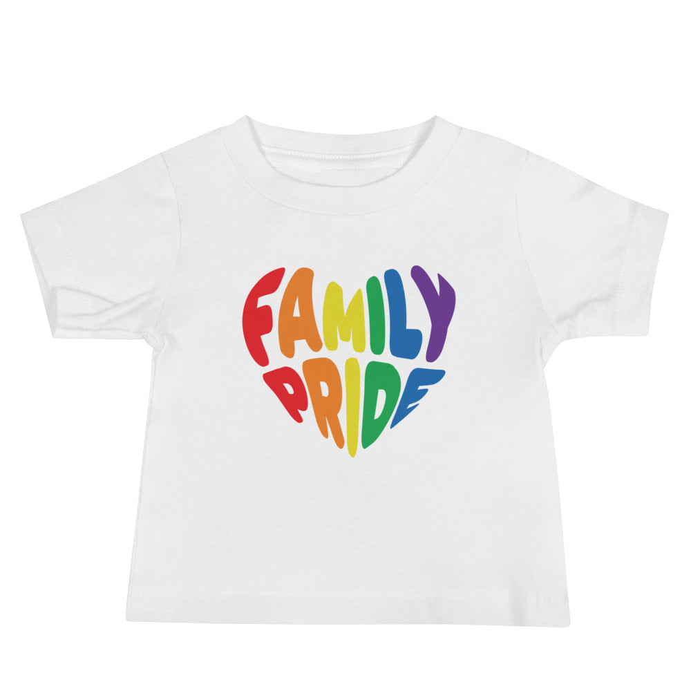 Family Pride Heart Baby Tee