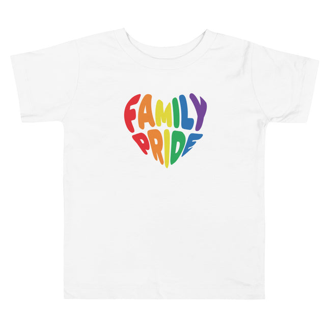 Family Pride Heart Toddler Tee