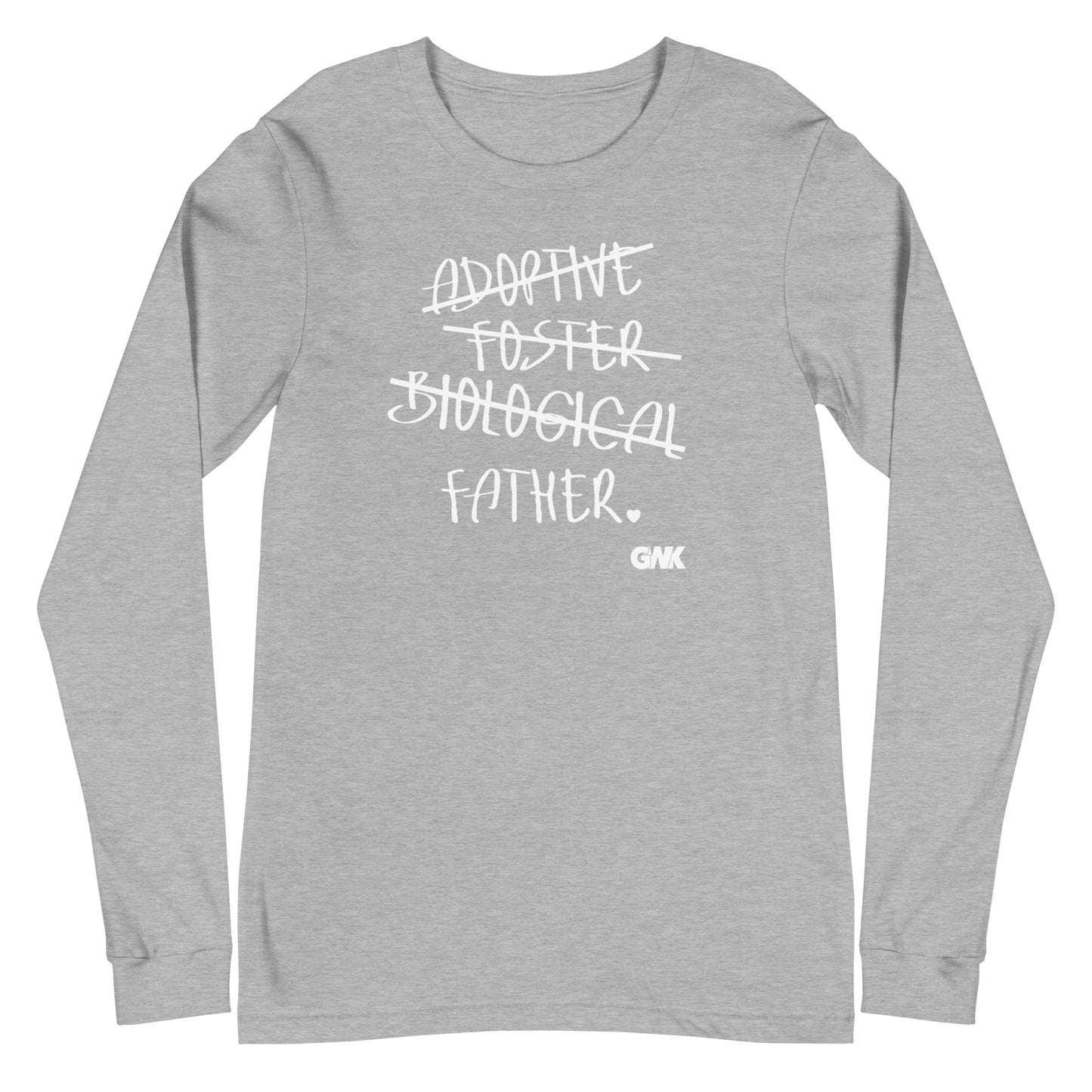 Adoptive, Foster, Biological, FATHER Longsleeve T-Shirt