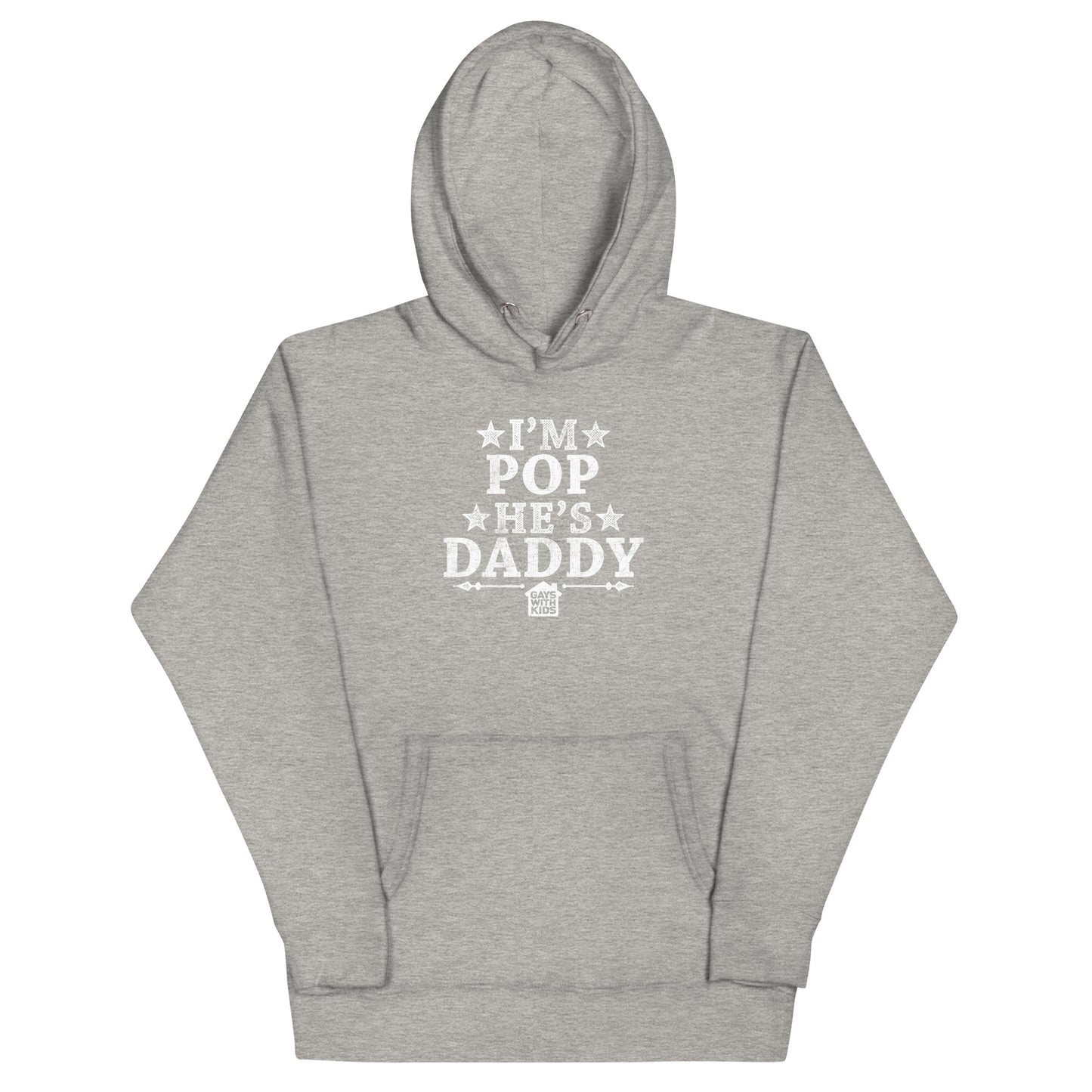 I'm Pop He's Daddy (Stars) Hoodie