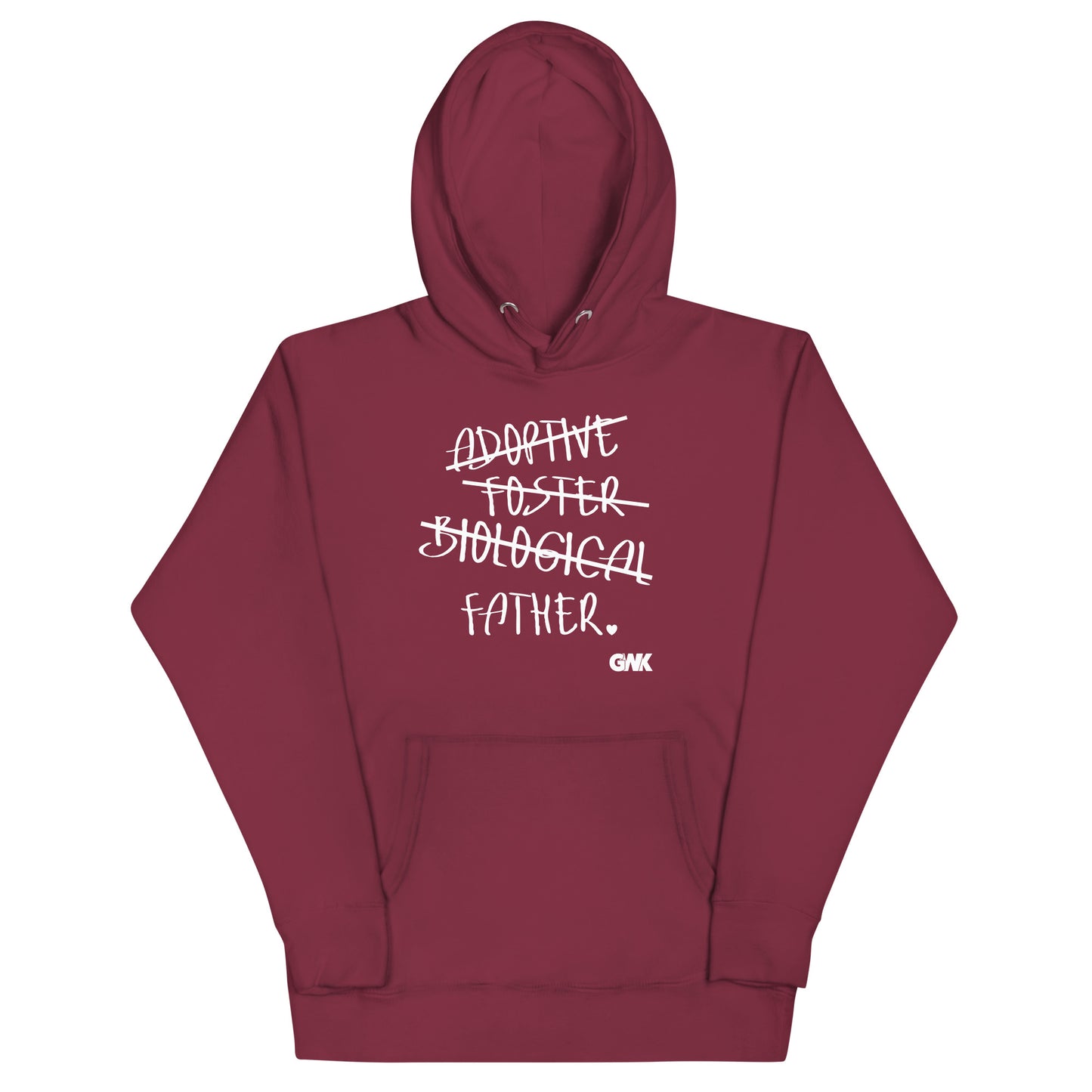 Adoptive, Foster, Biological, FATHER Hoodie