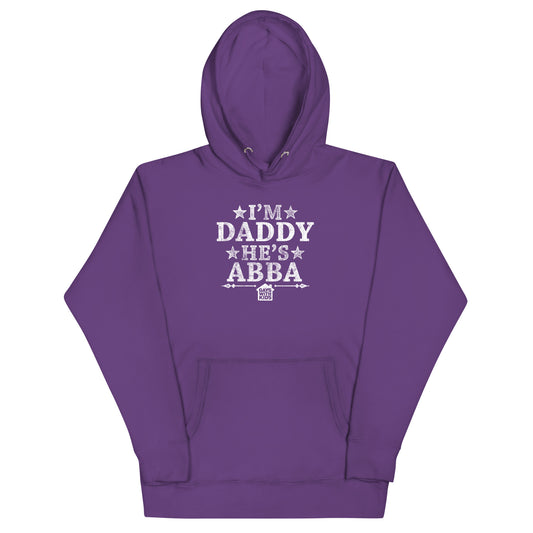 I'm Daddy He's Abba (Stars) Hoodie