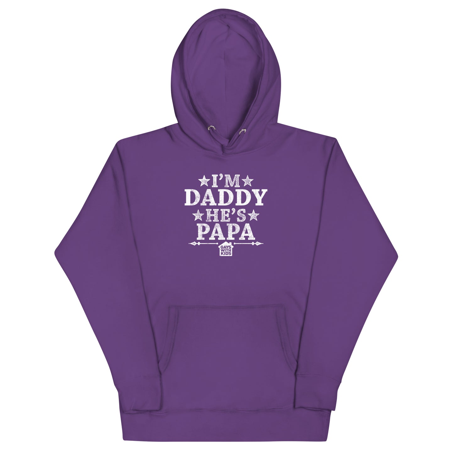 I'm Daddy He's Papa (Stars) Hoodie