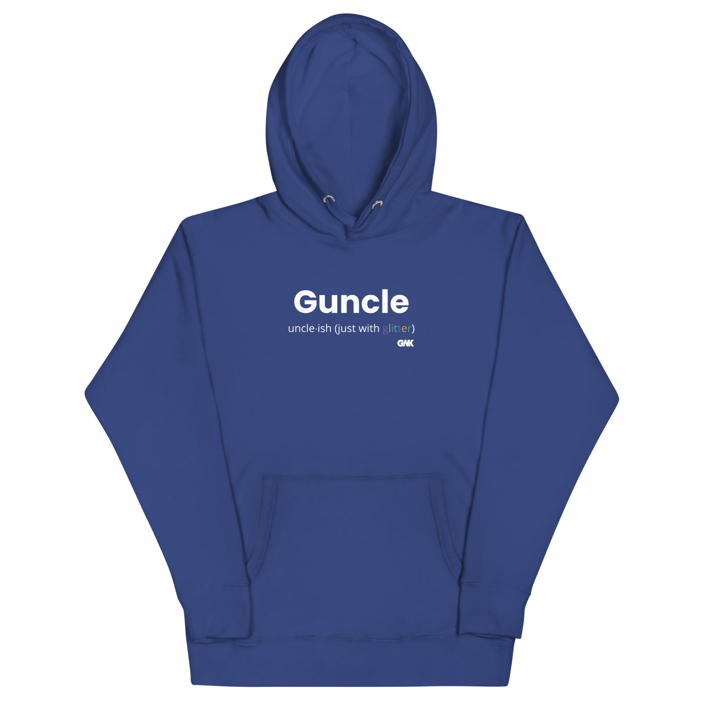 Guncle: Uncle-ish (just with glitter) Hoodie