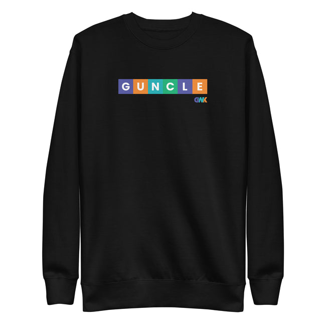 GUNCLE Color Block Crewneck Sweatshirt