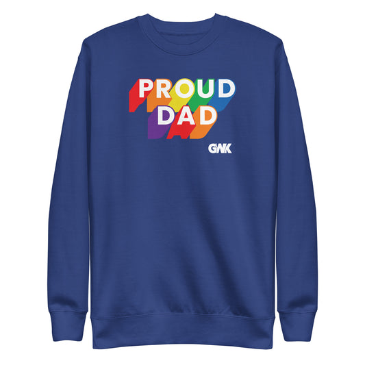 Proud Dad Crewneck Sweatshirt