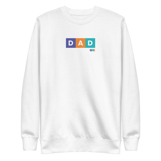 DAD Color Block Crewneck Sweatshirt