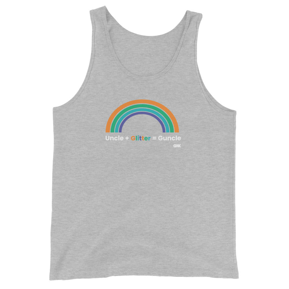 Uncle + Glitter = Guncle Men's Tank Top