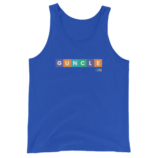 GUNCLE Color Block Men's Tank Top