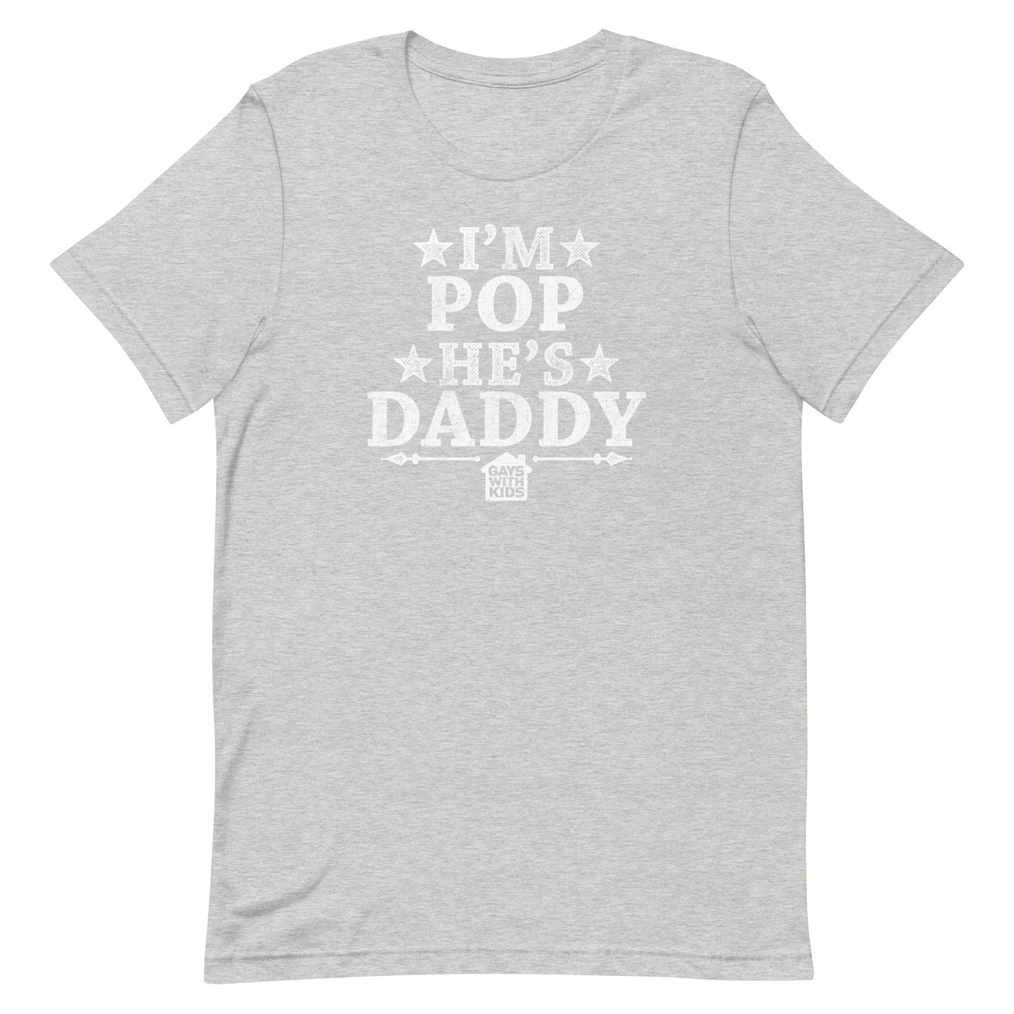 I'm Pop He's Daddy (Stars) T-Shirt