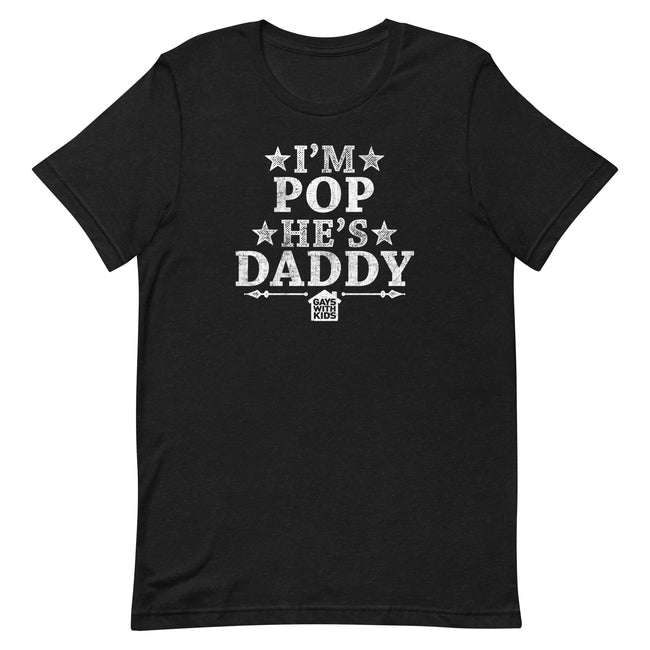 I'm Pop He's Daddy (Stars) T-Shirt