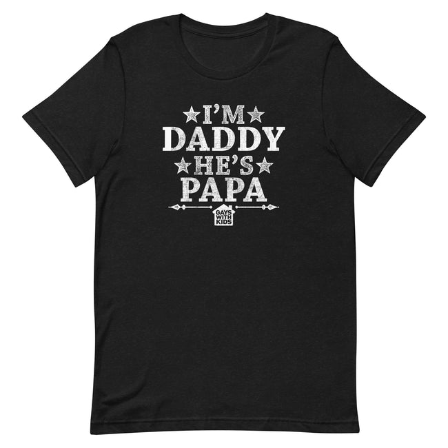 I'm Daddy He's Papa (Stars) T-Shirt
