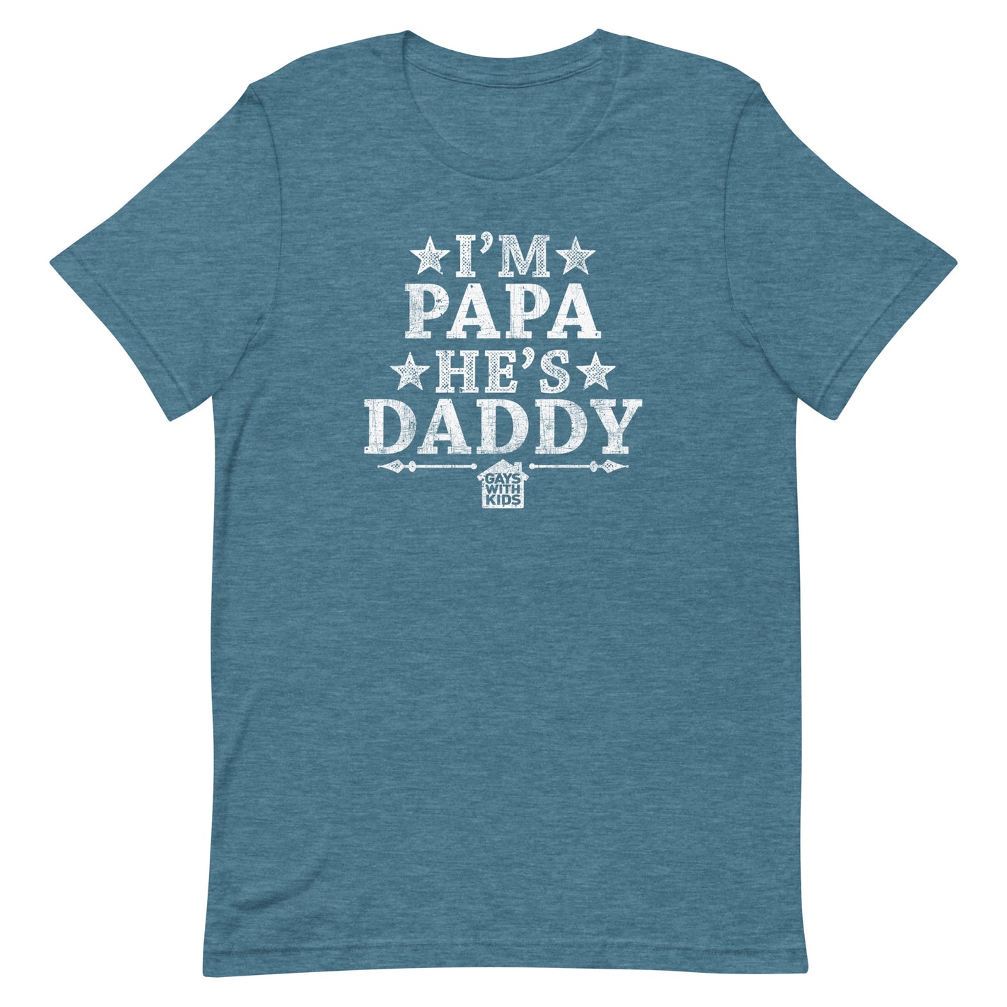 I'm Papa He's Daddy (Stars) T-Shirt