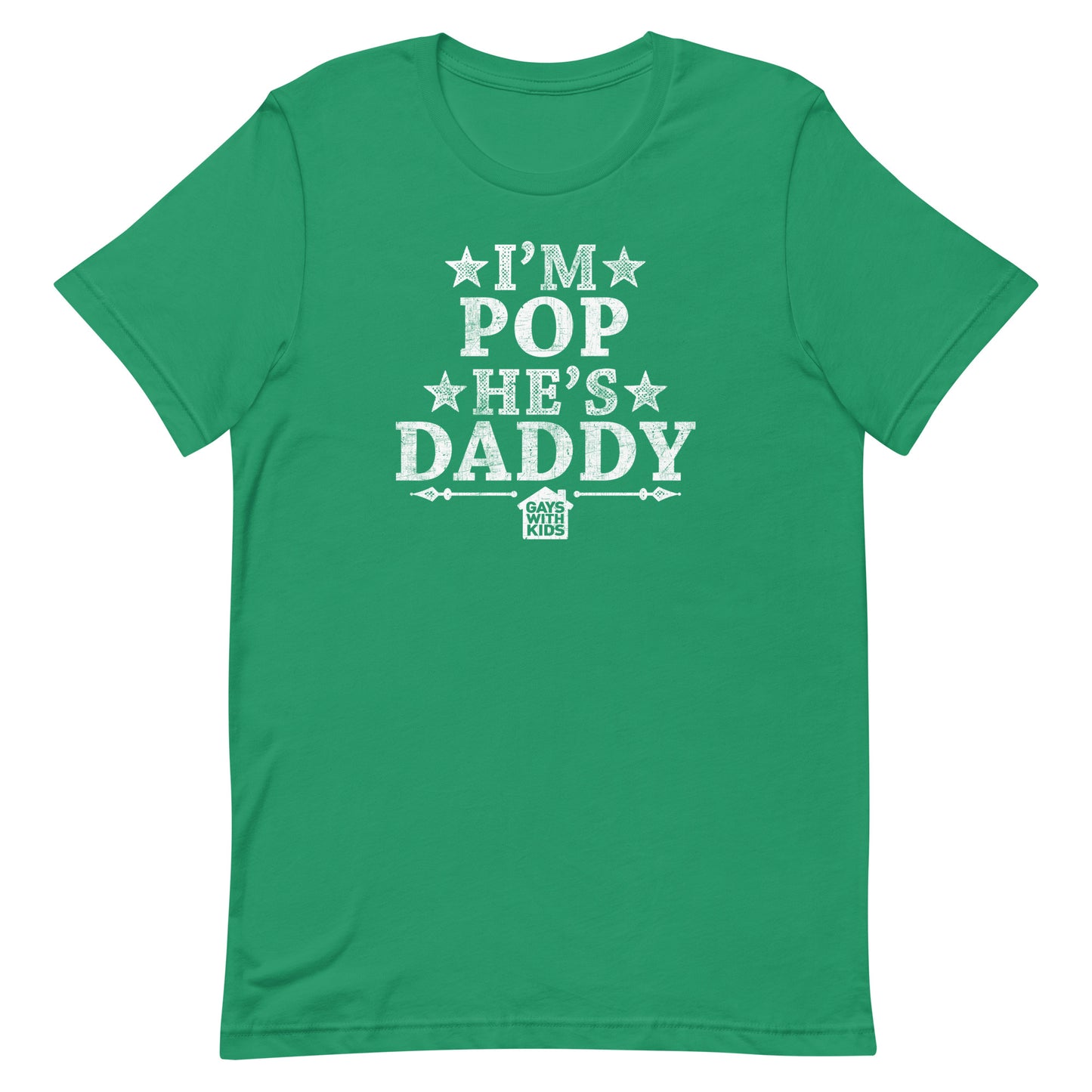 I'm Pop He's Daddy (Stars) T-Shirt