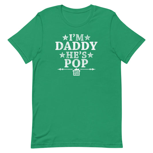 I'm Daddy He's Pop (Stars) T-Shirt