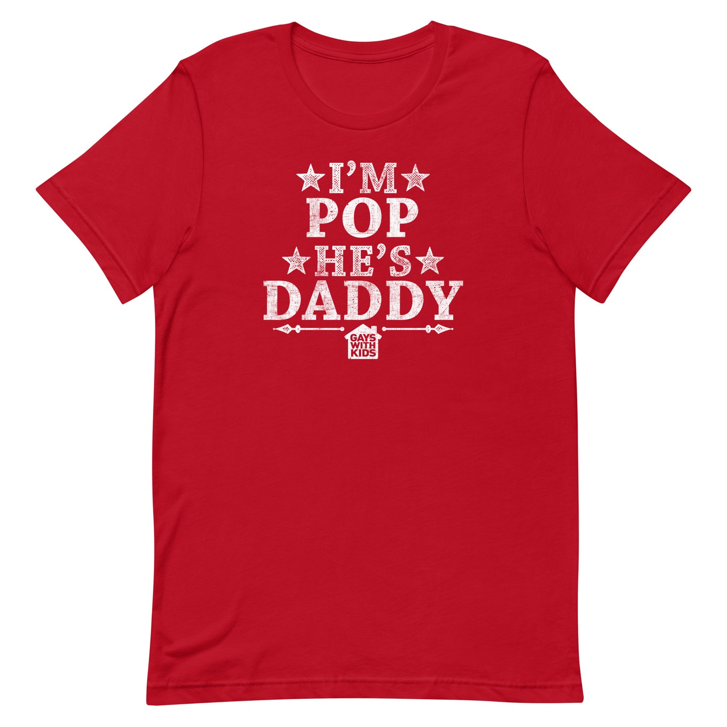 I'm Pop He's Daddy (Stars) T-Shirt