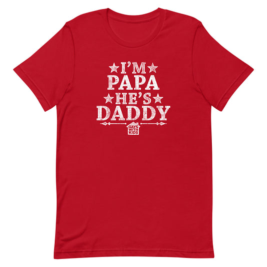 I'm Papa He's Daddy (Stars) T-Shirt