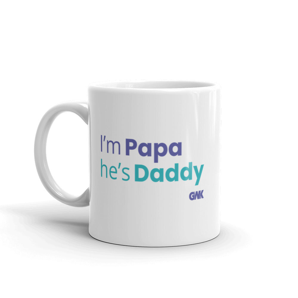 I'm Papa he's Daddy Mug