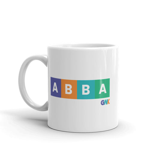 ABBA Color Block Mug