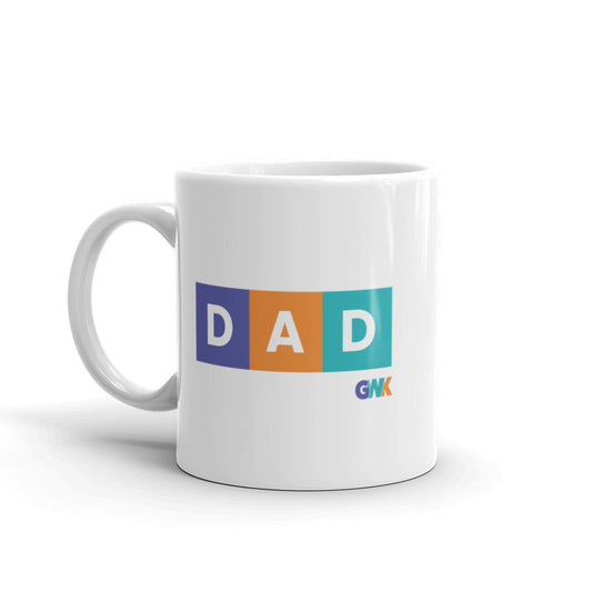 DAD Color Block Mug